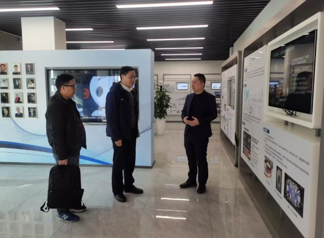 上海市核電辦主任陸海賓一行赴超磁新能公司調研