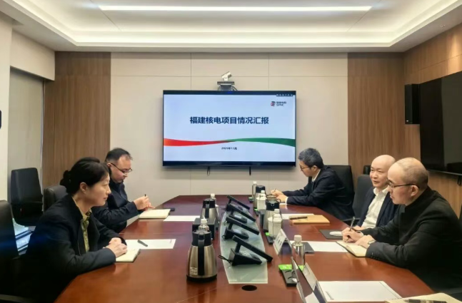 電投核能副總經理李英男調研福建核電